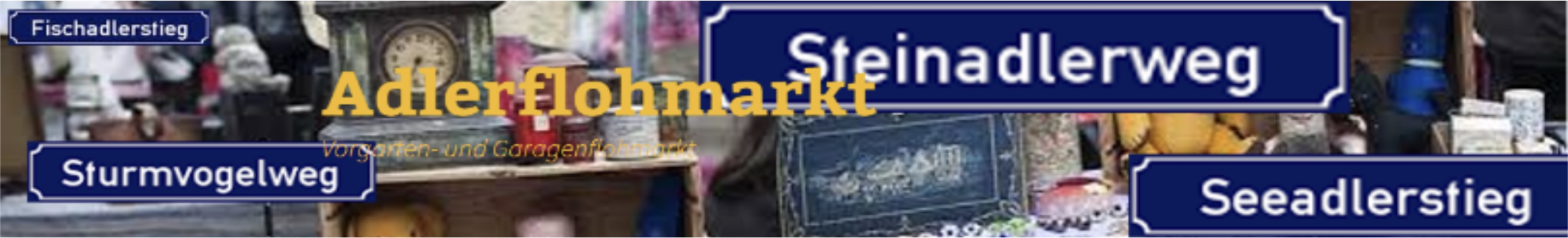 Adlerflohmarkt Banner